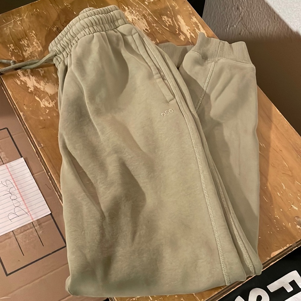 DSG green sweat pants